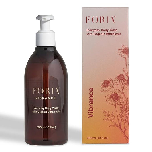 FORIA Everyday Body Wash - Organic, pH-Friendly, Sensitive Skin Safe - 10 Fl Oz