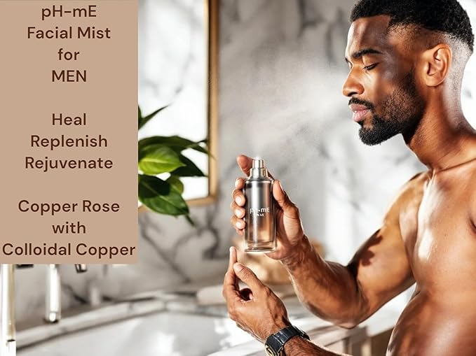 Hydrating Face Mist, Copper Rose, Pure, Natural, Organic Ingredients Helps your Skin Reduce Wrinkles, Fine Lines, Inflammation, Acne, for Clear Beautiful Skin (3.4oz)