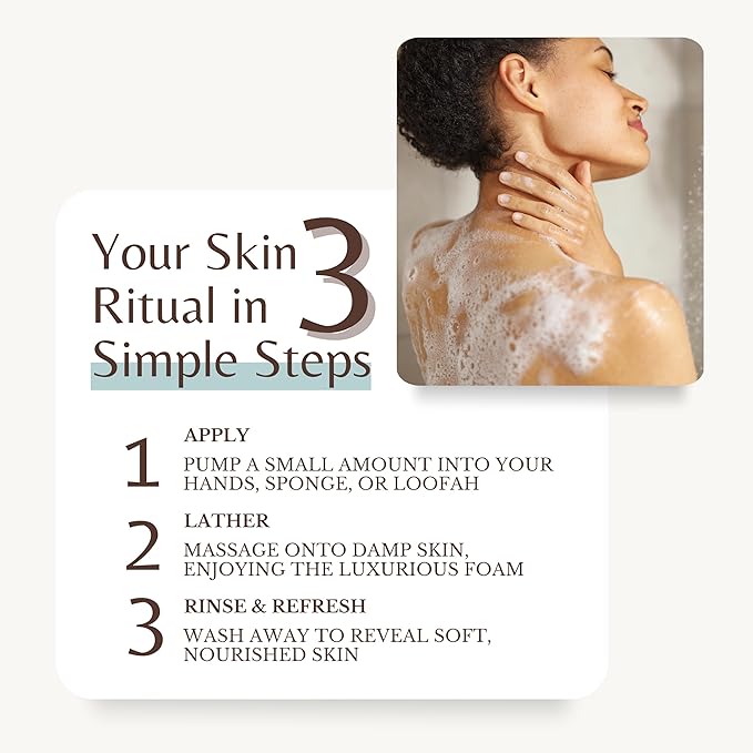 Coconut Body Wash, Cleans, Softens & Nourishes, Ultra Moisturizing Shower Gel for Dry and Sensitive Skin, Women & Men, Organic & Natural, 16 fl oz, 2-Pack