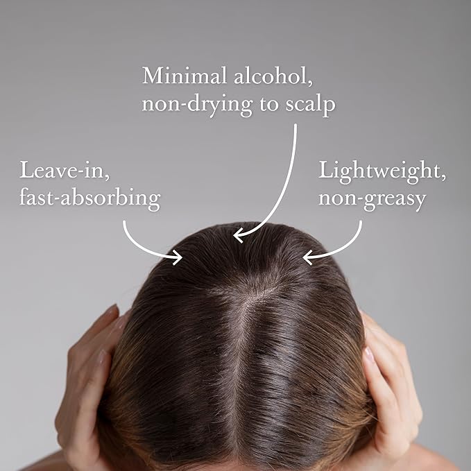 Good&All Dry Itchy Scalp Treatment - Leave-in Itch Relief with Peppermint & Bisabolol, Fragrance-Free, Paraben-Free, Vegan, Cruelty-Free - 5.58 fl oz