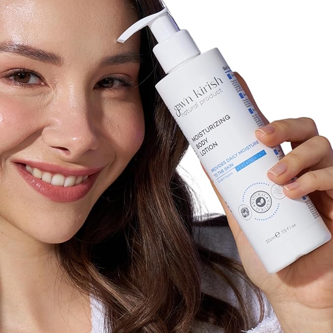 gew'n kirish Moisturizing Body Lotion - Daily Moisture for All Skin Types, Natural Ingredients, Skin Barrier Protection, 7.5 fl oz