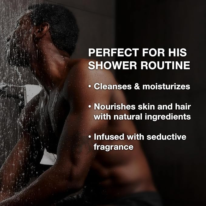 Bedroom Kandi for Men Body Wash | Pheromone Enhanced Moisturing & Deodorizing Wash | Eros Scent | Grooming Products for Men