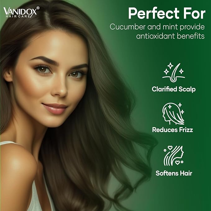 Carbonic Acid Shampoo for Men and Women with DHT Blockers - Made in USA - Stimulates Hair Growth, Scalp Exfoliator, Sulfate Free Shampoo with Biotin and Tea Tree Oil (16 Fl Oz)