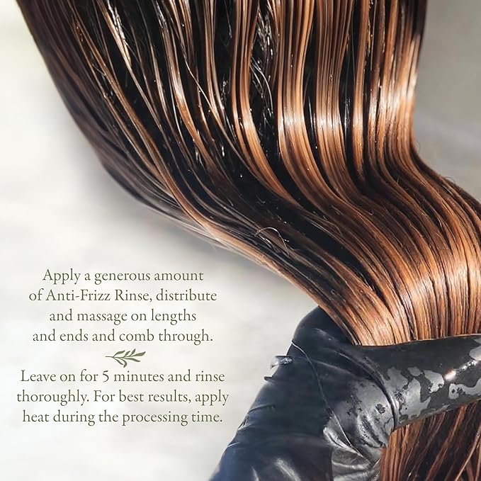 SIMPLY ORGANIC Frizz Control Deep Scalp & Hair Conditioner, Made in Italy, All Natural Cruelty Free Hair Care for Women & Men, Aloe, Jojoba Oil, Olive Leaf Extract, 8.5 fl oz/251ml, ANTI-FRIZZ