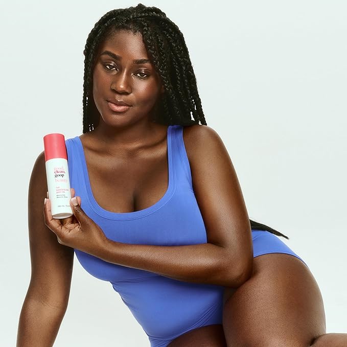 good.clean.goop beauty The Naked Elixir Body Oil | Body Oil to Hydrate Skin Barrier | Vitamin E Oil, Turmeric Root Extract & Saffron Extract | Body Moisturizer | Cruelty-Free & Vegan | 3.4 Fl oz