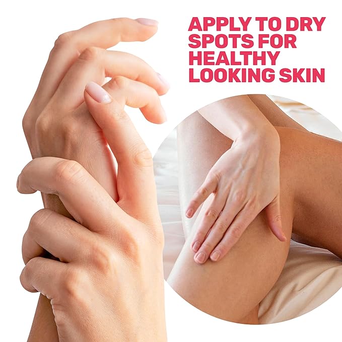 Nourishing Body Oil | Hydrating Squalane, Sweet Almond, Rose, Sandalwood & Jasmine Extracts, Apricot Kernel, Safflower & Castor Oils, Fast-Absorbing Moisturizer for Dry Skin, After Shower Care