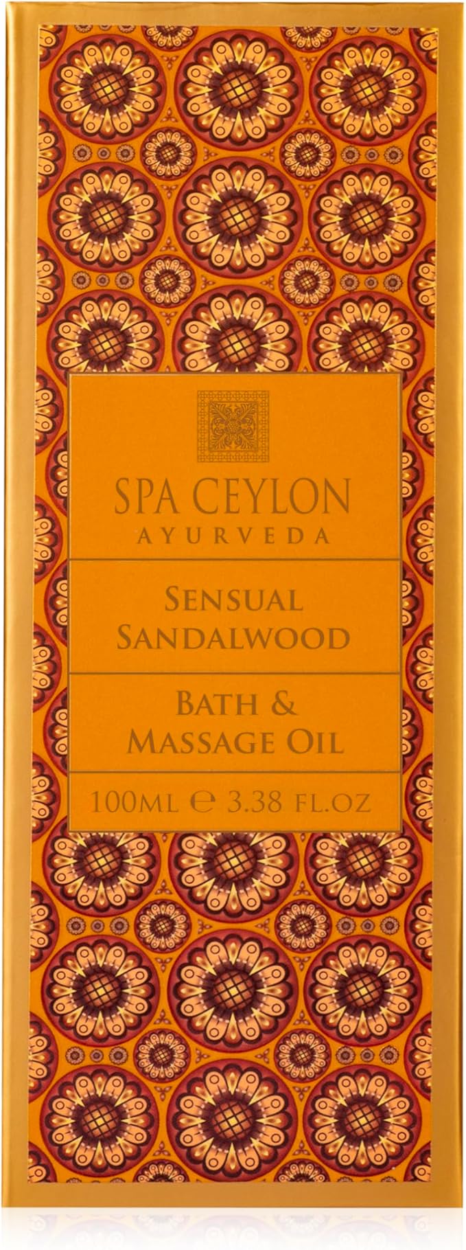 SPA CEYLON Sensual Sandalwood Bath & Massage Oil | Body Oil Massage | Professional | Oil for Massage Therapy