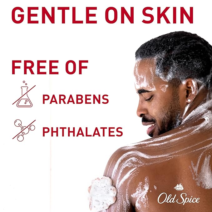 Old Spice Body Wash GentleMan’s Super Hydration for Men, 24/7 Renewing Moisture, Gentle on Skin with Skin Conditioners, Vanilla + Shea Butter Scent, 20 oz