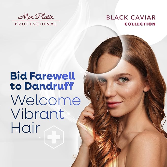 Mon Platin Black Caviar Total Clean Anti-Dandruff Shampoo - 500ml (17oz)