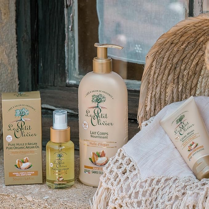 Nourishing Body Lotion - Light, Non-Greasy Texture - Enriched With Argan Oil - Nourishes Skin, Leaving it Soft and Silky - For Normal to Dry Skin - Silicone Free - 8.4 Oz