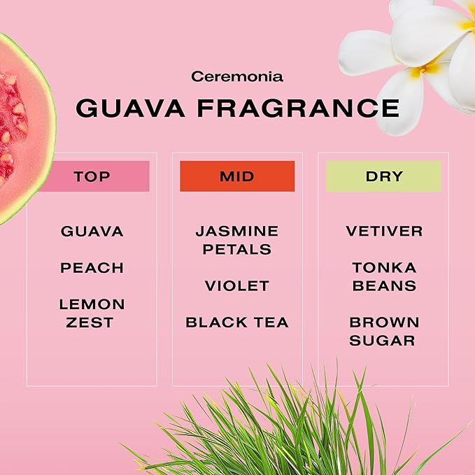 Ceremonia Guava Leave-In Conditioner, 6.70 Fl Oz (Pack of 1)