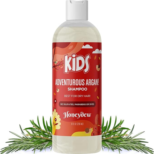 Nourishing Kids Shampoo for Dry Scalp - Gentle Dry Scalp Care Shampoo for Kids with Cleansing Essential Oils for Kids - Clarifying Shampoo for Build Up and Dry Flaky Scalp with Tea Tree Oil for Hair