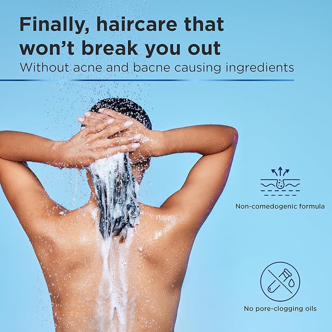 Non-Comedogenic Clear 2 Perfection Shampoo - Sulfate & Paraben-Free for Clear, Healthy Skin & Hair - Esthetician Formulated