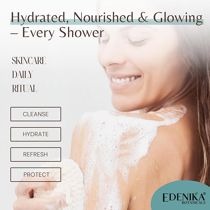 Coconut Body Wash, Cleans, Softens & Nourishes, Ultra Moisturizing Shower Gel for Dry and Sensitive Skin, Women & Men, Organic & Natural, 16 fl oz