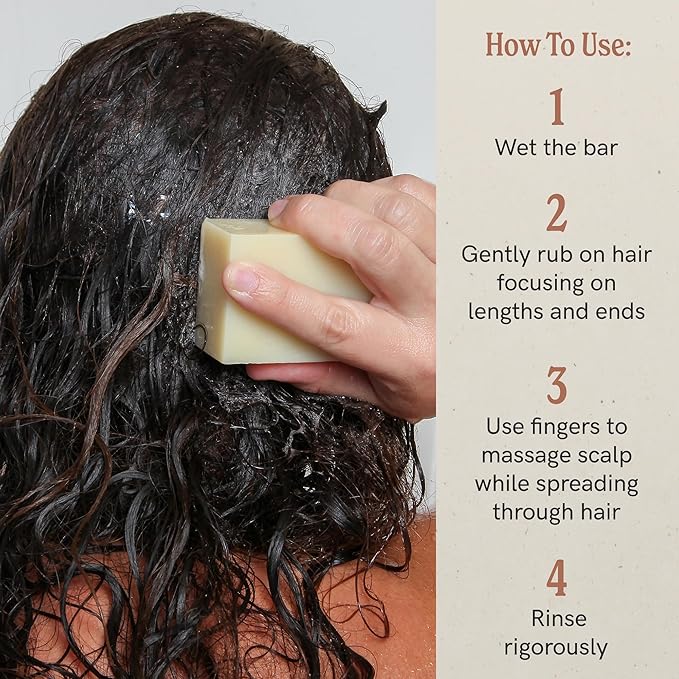 J·R·LIGGETT'S All-Natural Tea Tree Oil Shampoo Bar - Solid Dry Bar For Sensitive And Itchy Scalp - For Natural And Oily Hair - Sulfate-Free With Antioxidants and Vitamins - 1 pack - 3.5 Ounce