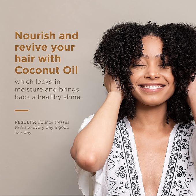 Soapbox Coconut Oil Shampoo, Harsh Sulfate Free, Paraben Free, Silicone Free, Color Safe, and Vegan Hair Shampoo (33.8 Ounces)