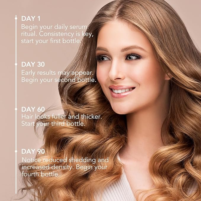 5% Minoxidil Hair Growth Oil with for Men and Women, Natural Scalp Treatment for Thinning Hair, Promotes Thicker, Fuller, and Healthier Hair, Clinically Proven Formula