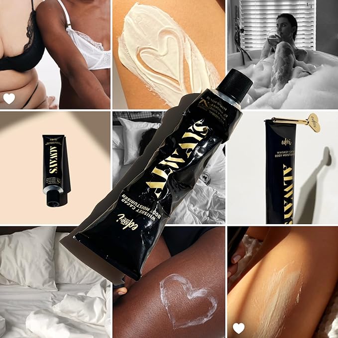 ed&i ALWAYS Moisturizer Body Lotion, Skin Lotion for dry, dull or aging Skin, Smoothing Body butter for all, Hydration Support for Daily Moisturizing - Whiskey Cacao Buttery 5.07 oz