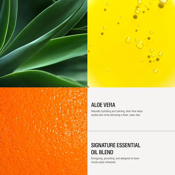 Grown Alchemist Invigorate Hand Wash. Sweet Orange, Cedarwood, Sage. Soothe, Soap to Gently Cleanse & Nourish Skin, (300mL).