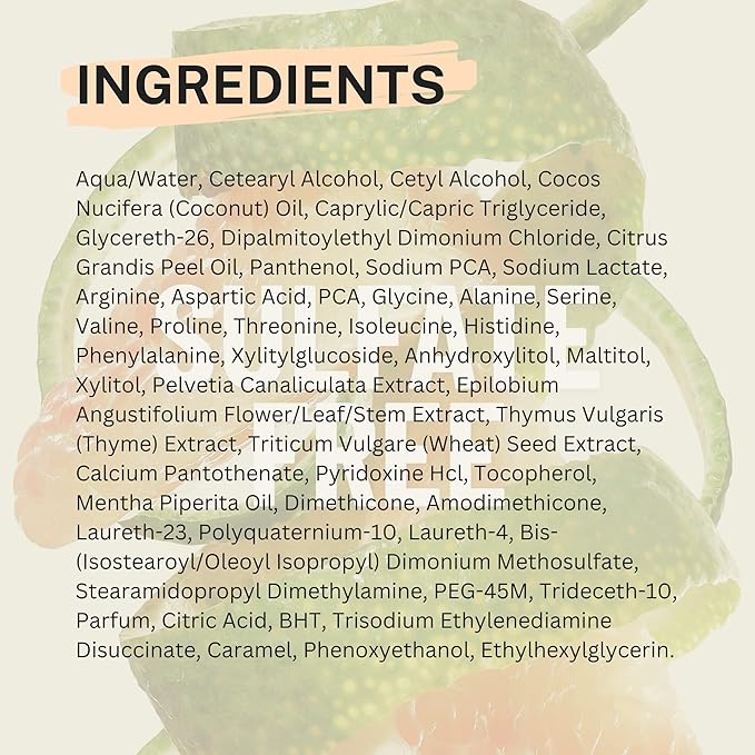 Cocoon Pomelo Essential Oil Conditioner with Xylishine & Amino Acid, Hair Growth for Thinning Hair, Organic Conditioner No Sulfate, Vegan to Soften, Reduce Loss & Volumize Hair Growth