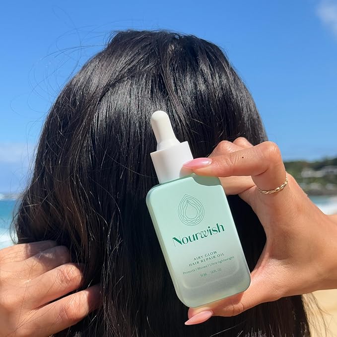 Hair Repair Oil | Anti Frizz, Fine, Asian Hair Oil (Korean, Japanese) Haircare For Damaged Low-Porosity Hair