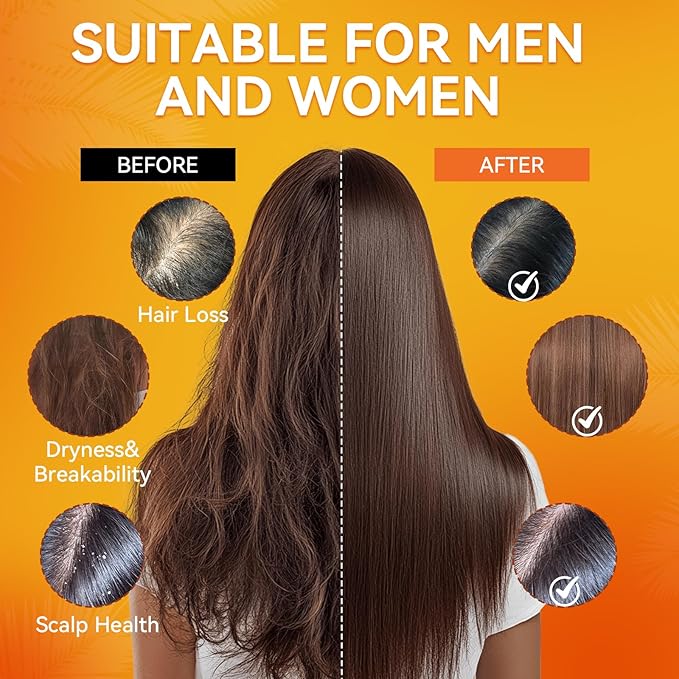 Batana Oil Paste - Unrefined Natural Botana Oil for Hair Growth Restores Thin Damaged Hair and Scalp with Nourishment, Organic Raw BaNta Hair Mask for Women & Men Fits All Hair Type (4oz)