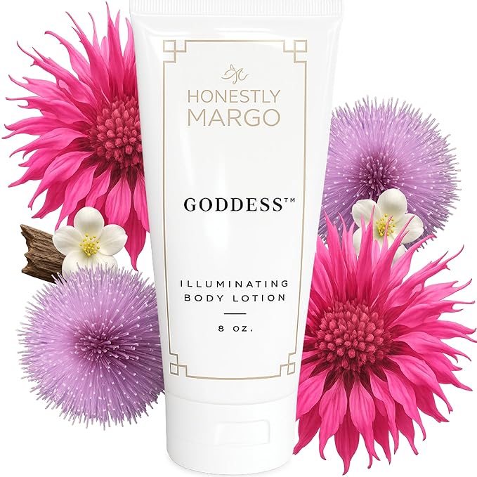 Goddess Illuminating Body Lotion (6 Oz) – Alluring Luxury Women’s Fragrances, Subtle Golden Shimmer for a Soft Body Glow, Nourish Hydrating Lotion with Natural Fruit Oils and Extracts