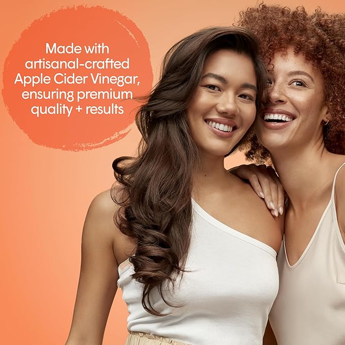 dpHUE Apple Cider Vinegar Hair Rinse, 20 oz - Shampoo Alternative, Scalp Cleanser & Post Workout Rinse - Removes Buildup & Sweat - Protects Natural Hair Oils