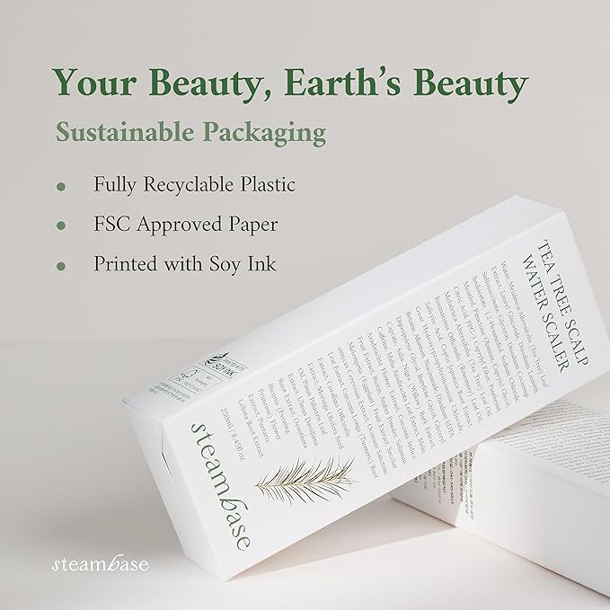 Tea Tree Scalp Water Scaler | Exfoliator for Itchy Dry Flaky Scalp, Buildup Remover, Treatment for Excess Sebum Oily Greasy Hair | Korean Hair Care Products, Refill 16.9 fl oz