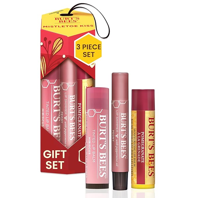 Burt's Bees Mistletoe Kiss Lip Care Pomegranate,