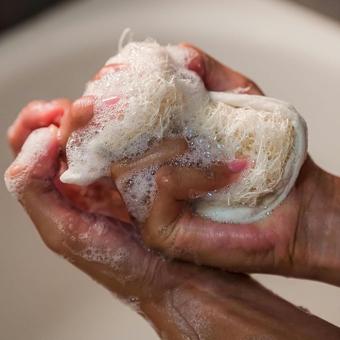 Ahimsa Irish Moss Body Wash – Hydrating & Antioxidant-Rich for Glowing Skin, Vegan, Sulfate-Free, Eco-Friendly, Yoga-Inspired Spearmint & Ginger, Gentle 10oz