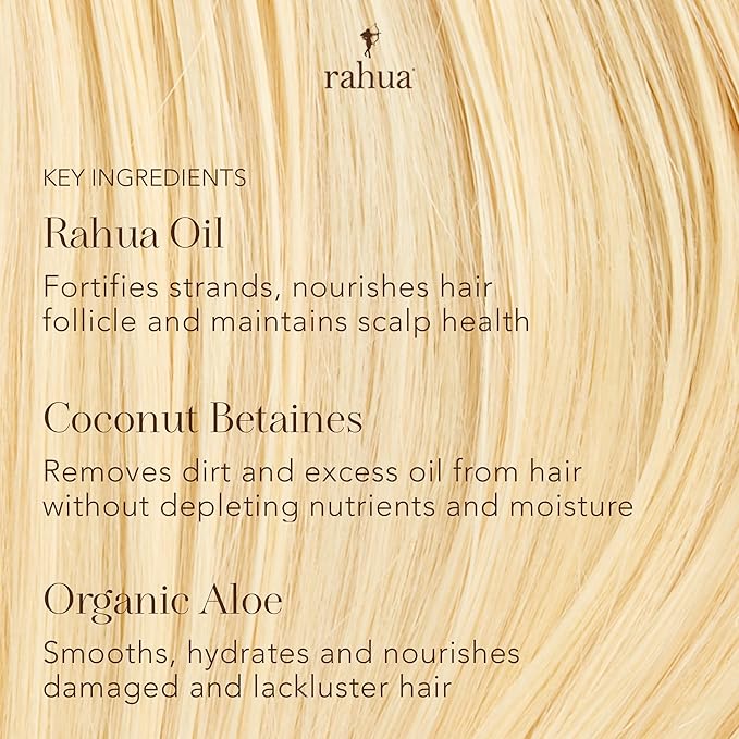 Rahua Classic Hair Shampoo, 9.3 Fl Oz, Naturally Infused, Plant Powered Ingredients, Sulfate Free, Woodsy & Earthy, with Palo Santo Oil for Scalp Care & Silky Hair, Vegan