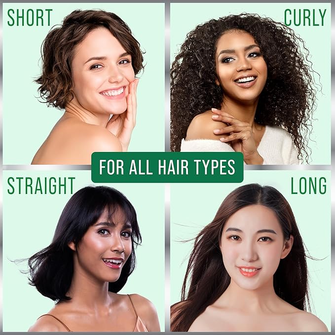 Biotin + Rosemary Oil Spray For Hair Growth. Vegan Leave In Conditioner For Women, Men. Strengthens & Hydrates Thinning, Dry Hair for a Healthier-Looking Scalp