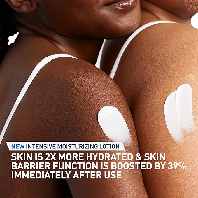 CeraVe Intensive Moisturizing Lotion, Hydro-Urea + Shea Butter, Body Lotion For Dry Skin, Relieves Signs Of Extra Dry Skin, Non Greasy Hydrating Cream For Rough, Tight, Red & Itchy Skin, 16oz