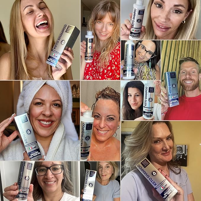 Flakes Shampoo Anti Dandruff - Medicated shampoo for Dandruff, Psoriasis, Seborrheic Dermatitis & Folliculitis Treatment - Anti Fungal Solution for Itchy, Flaky & Dry Scalp - 200ml