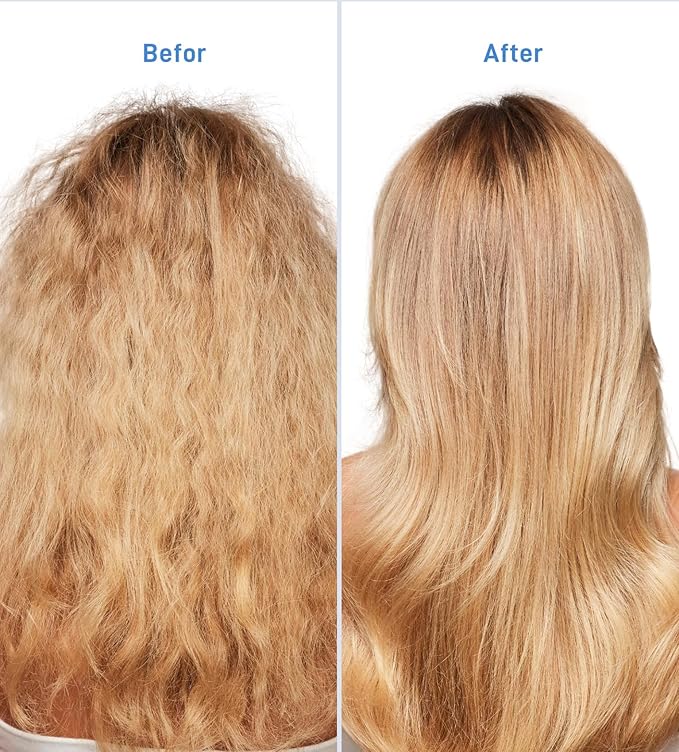 Salmon DNA PDRN Hair Oil, Deep Repair for Dry, Damaged Hair, Heat Protectant for Frizz Control, Smoothness & Shine, Lightweight Argan, Jojoba & Squalane Oil, Fragrance-Free,2.03 fl.oz