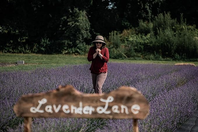 LAVENDER LANE Lavender Latte Hand & Body Lotion, 9 oz - Farm Distilled, Lavender Essential Oil, Natural Coffee Extract, Made in USA