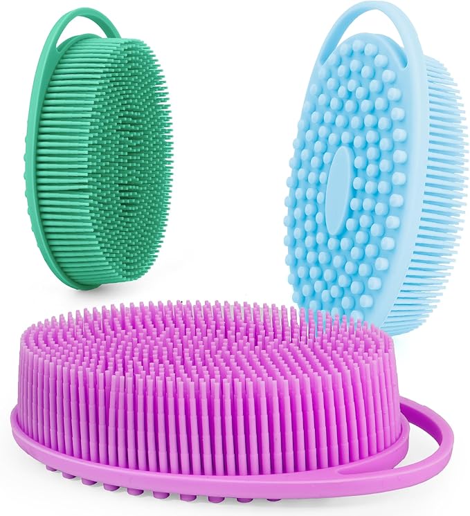 Soft silicone body scrubber 3