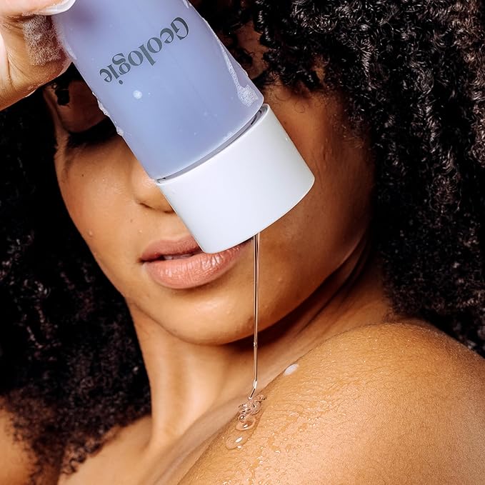 Geologie Hana Superclean Body Wash | Deep Cleansing Jasmine + Clove Shower Gel for Men & Women | All-Natural Clean & Hydrating Derm-Grade Formula | 8.4 fl oz Bottle