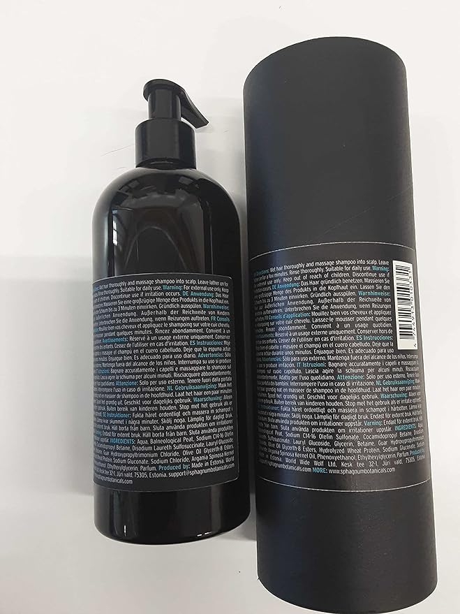 Natural Psoriasis Shampoo | 13.5 fl. Oz | Peat Mud & Tea Tree Oil Therapy for Itchy and Red Scalp Treatment. No Coal Tar. Sulfate Free.