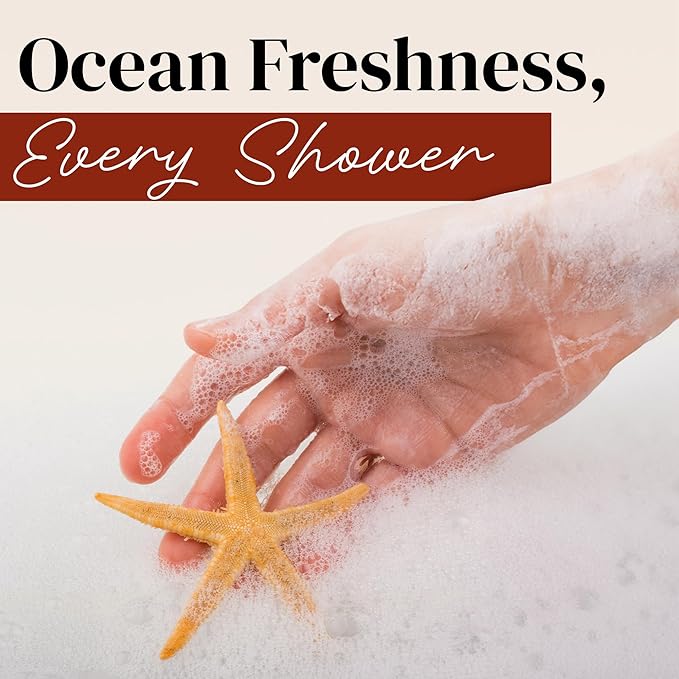 -417 Dead Sea Cosmetics Fresh Moisturizing Shower Gel - Anti-Aging and Nourishing Delicate Daily Body Shower Gel for Instantly Soft Skin - with Aloe Vera - All Natural 11.8 oz