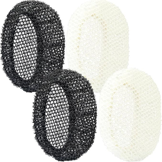 INNERNEED Exfoliating Net Cover Sponge Bath Scrubbing Loofah Rough Washcloth Case 4pcs, Only for INNERNEED Silicone Body Brush （Only Case）