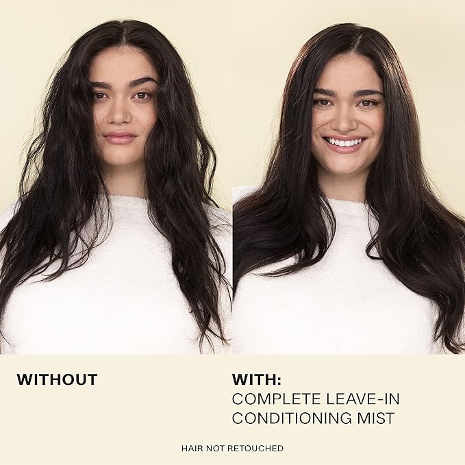 JVN Complete Leave-In Conditioning Mist, Frizz-Free Hydration Spray, UV Protection, Vegan Formula, Sulfate-Free, Travel Size, 2 Fluid Ounces