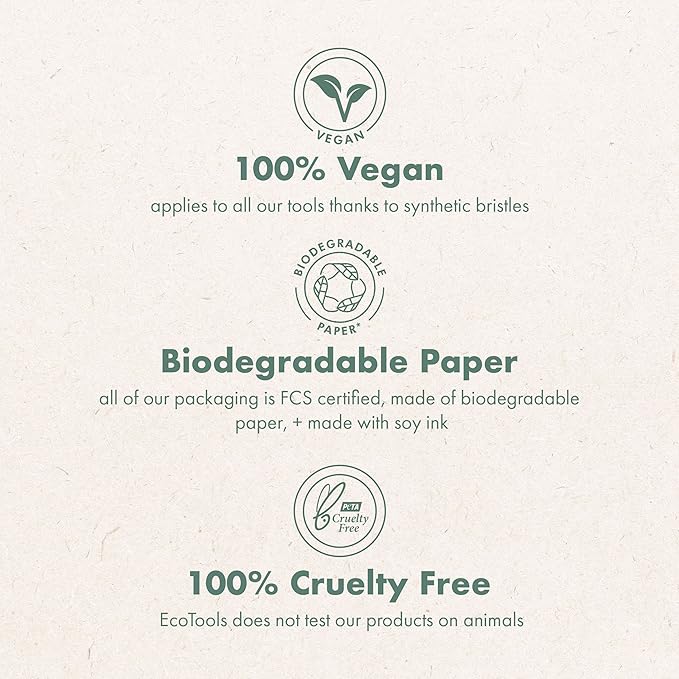 EcoTools Makeup Brush Cleansing Pad + Deep Clean Shampoo Bundle, Brush Cleaner Mat & Makeup Brush Cleanser For Deep Cleaning Tools, Clean Formula, Cruelty-Free, & Vegan, 2 Piece Set