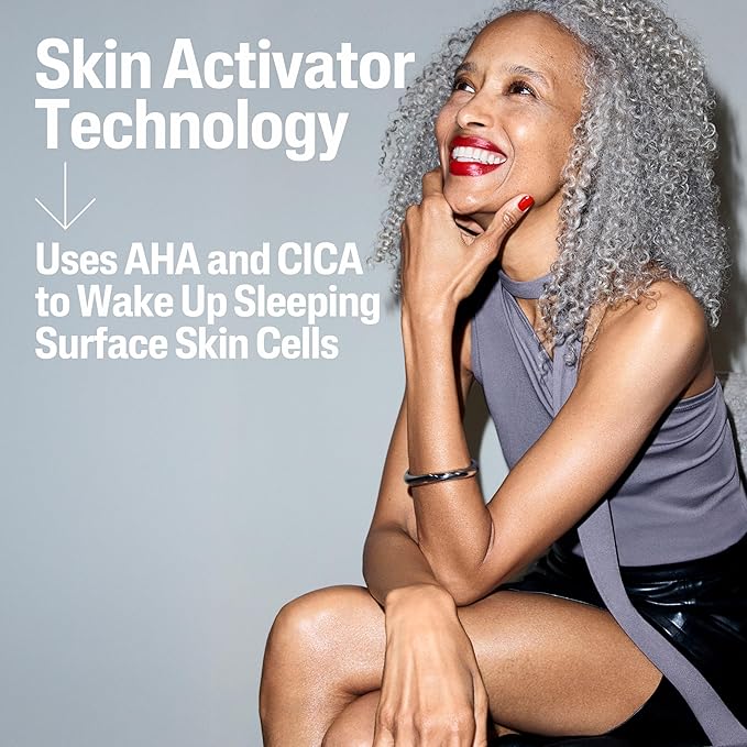 Cetaphil Skin Activator Hydrating & Firming Body Lotion 16oz, Mandelic Acid (AHA) and Centella Asiatica (CICA) Body Moisturizer, Hydrates and Firms Aging Skin, Anti-Aging Body Care