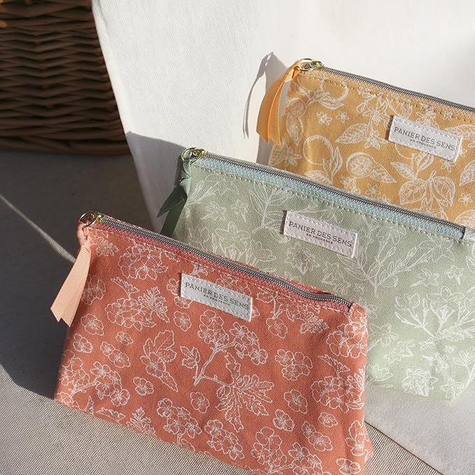 Panier des Sens – Orange Blossom Set for Women – Body Lotion + Shower Gel + Hand Cream - Birthday Gift for Her - Body Care Kit with 96% Natural Ingredients – Self Care Gifts for women