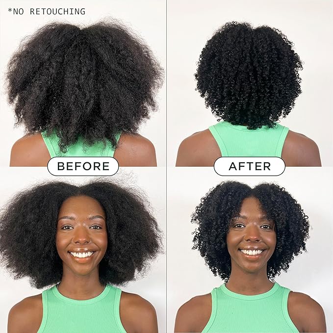 Sienna Naturals - HAPI Shampoo – Anti Frizz - Sulfate-Free, Scalp-Nourishing & Hydrating Cleanser – Gently Removes Buildup Without Stripping – pH-Balanced, Vegan & Clean Formula - 11oz