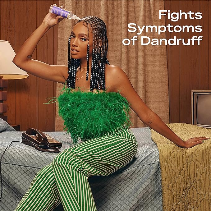 SheaMoisture Hair Care System Anti-Dandruff For Stronger Hair & Healthier Scalp Conditioner Formulated With Apple Cider Vinegar And Fair Trade Shea Butter 13oz